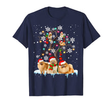 Load image into Gallery viewer, Pomeranian Christmas Tree Ornament Funny Christmas Gifts T-Shirt

