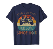 Load image into Gallery viewer, Video Game 8th Birthday Shirt Gamer Kids Youth 8 Years Old T-Shirt
