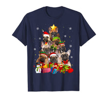 Load image into Gallery viewer, Funny French Bulldog Christmas Tree Gifts Xmas T-Shirt
