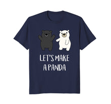 Load image into Gallery viewer, Let's Make a Panda - Funny Black Bear Polar Bear T-Shirt
