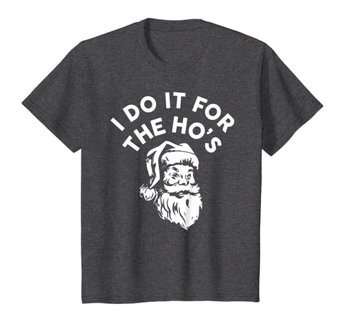 I Do It for the Ho's Christmas Costume Santa Claus Cute Gift T-Shirt