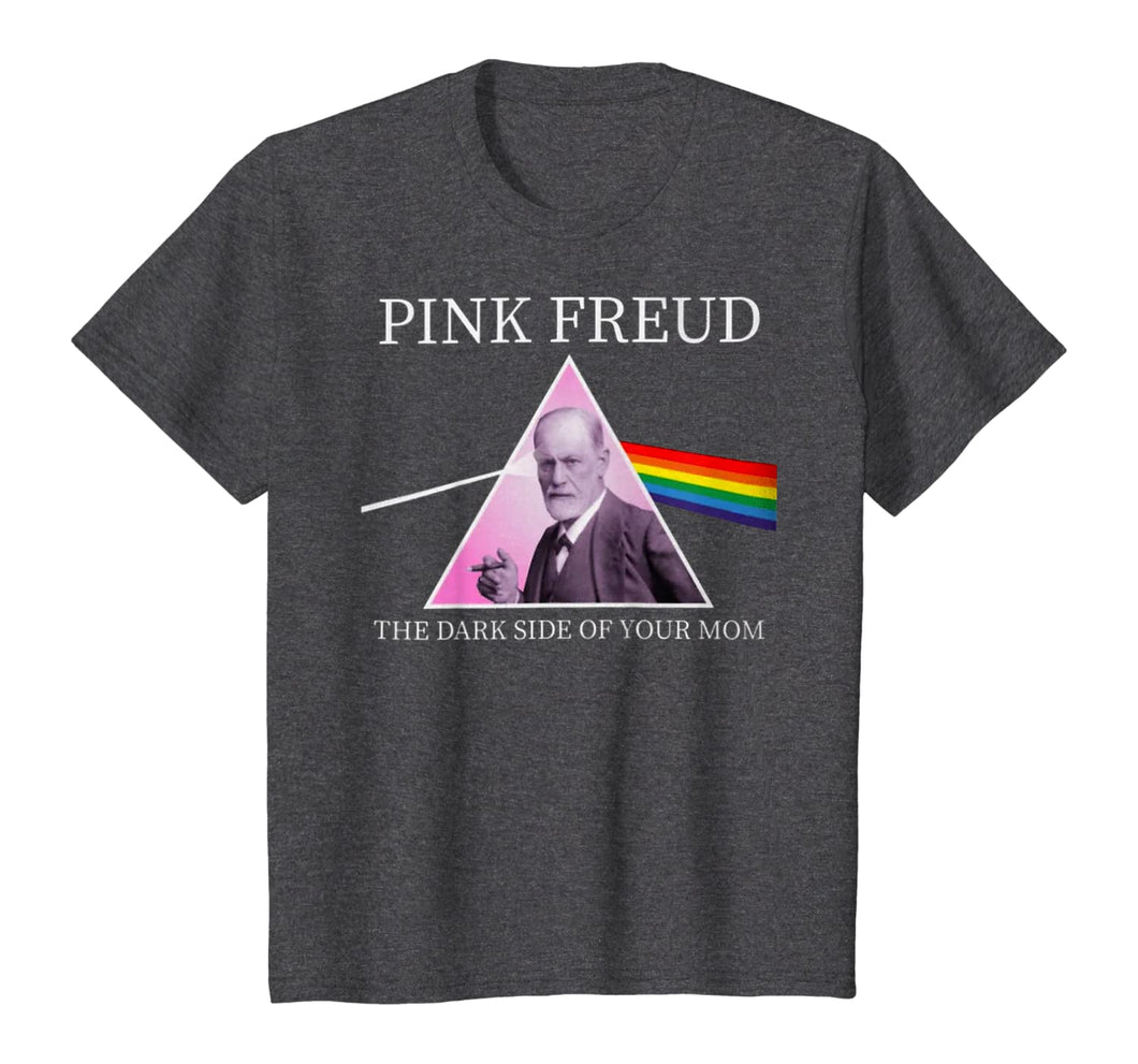 Psychology Freud Pink dark side of the mom freudian lover T-Shirt-90153