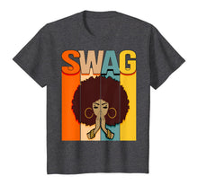 Load image into Gallery viewer, Swag Vintage Retro Melanin Black Afro Woman Queen Gift T-Shirt

