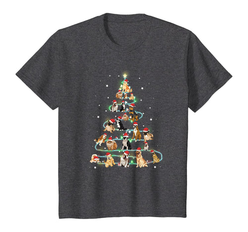 Christmas Tree Funny Dog Lover Xmas Gifts T-Shirt