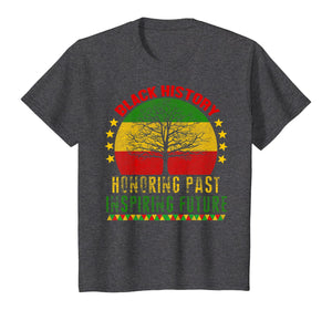 Honoring Past Inspiring Future Black History Month T-Shirt-1059105
