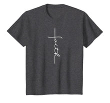 Load image into Gallery viewer, Faith Cross T-Shirt Christian T Shirt for Men Women Kids
