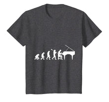 Load image into Gallery viewer, Piano T-Shirt - Evolution Pianist Shirts Music Musician
