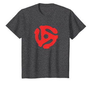 45 RPM ADAPTER DJ SHIRT | Vintage spider record T-SHIRT