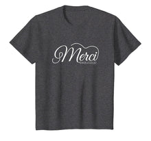 Load image into Gallery viewer, Merci Beaucoup T-Shirt Francophile France French Slogan Tee
