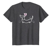 Load image into Gallery viewer, Easter Bunny Ears and Chicks Dachshund T-Shirt
