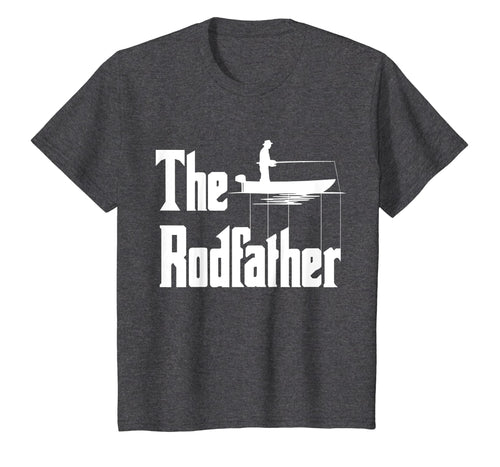 The Rodfather. Funny Fishing Tshirt for Fisherman