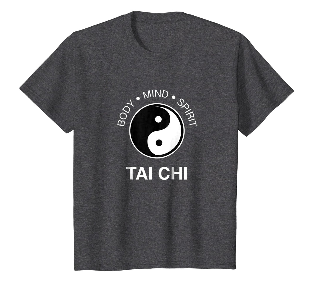The Art Tai Chi Tshirt - Body Mind Spirit Yin Yang Tee