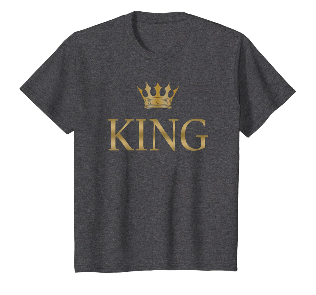 King Gold Crown Birthday T-Shirt
