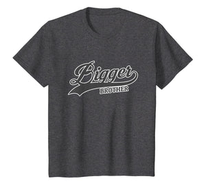 Bigger Brother Sibling Grayscale Shirt