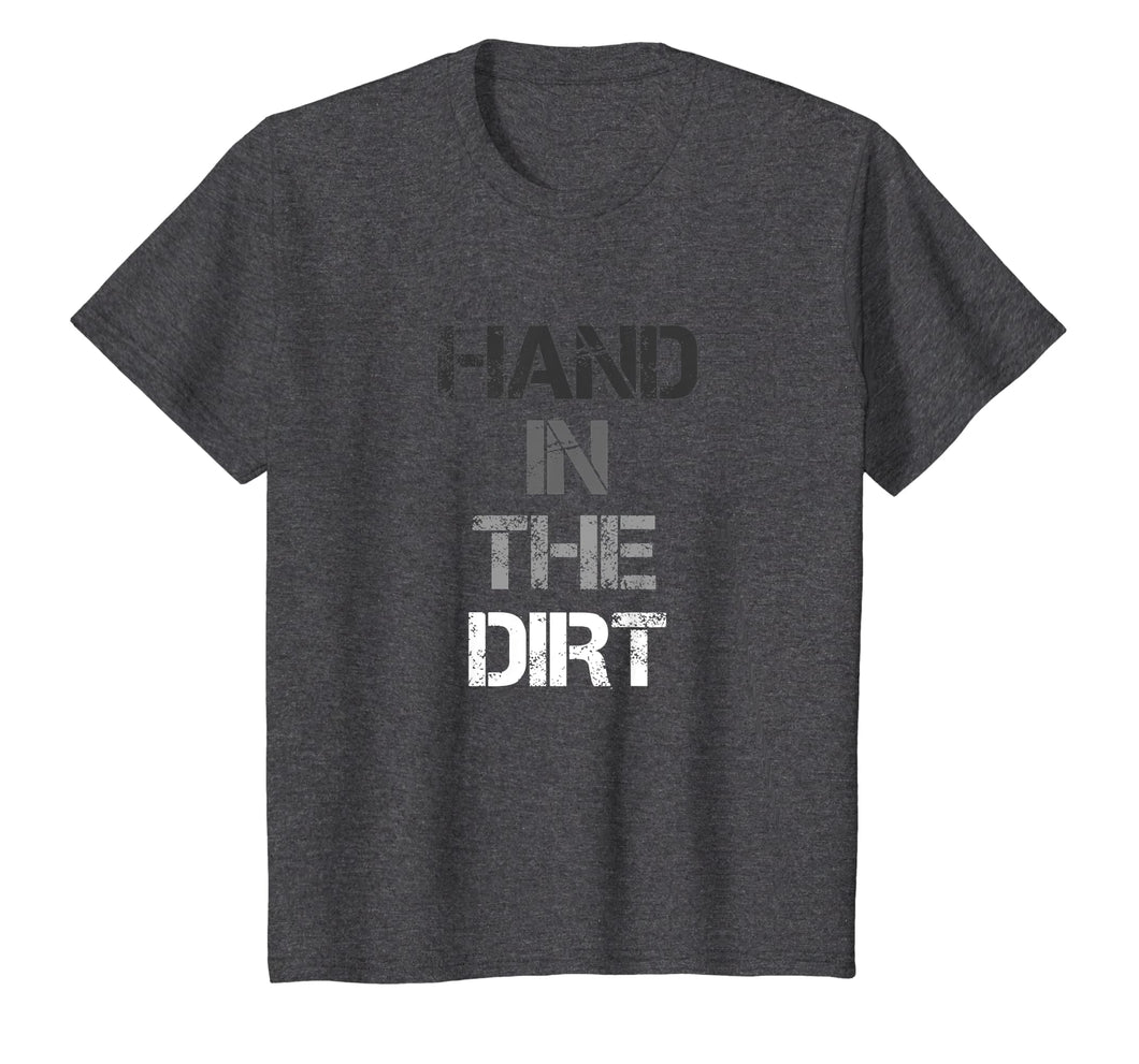 Football Lineman Shirts For Men Gloves Hand In The Dirt Tees