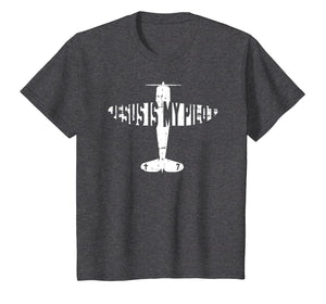 Jesus Is My Pilot - Christian Airplane T Shirt