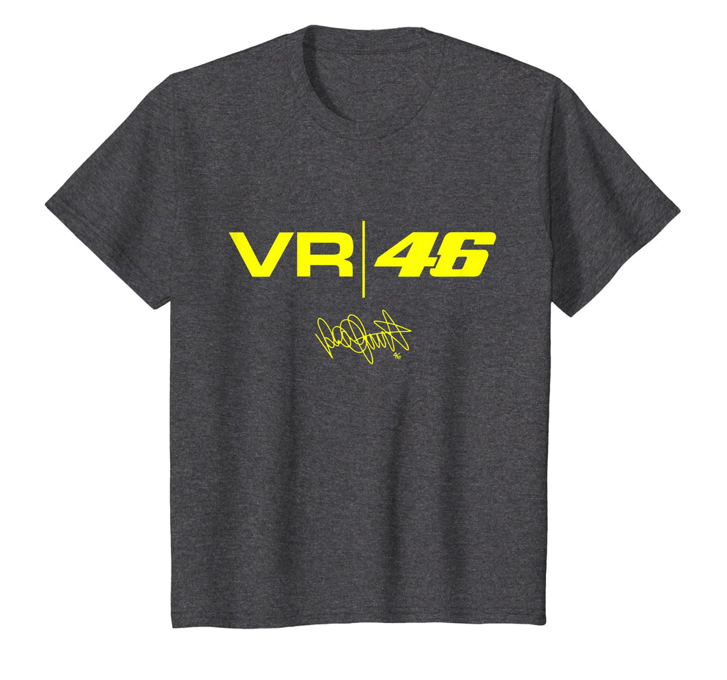 VR46 with Classic Signature Motorcycle GP Racing Shirt