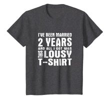 Load image into Gallery viewer, 2nd Year Anniversary Shirt Two Year Wedding Married Tee
