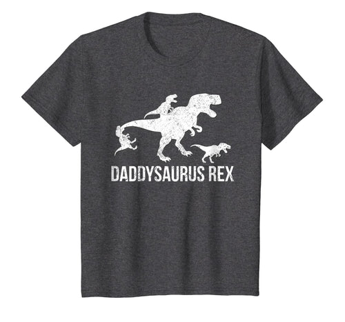 Daddysaurus Rex 3 kids T-Shirt