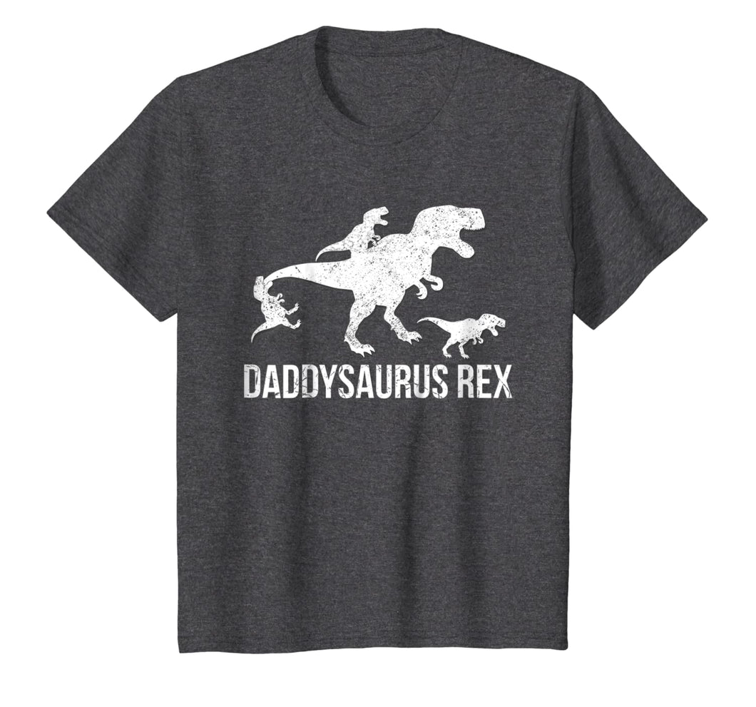 Daddysaurus Rex 3 kids T-Shirt
