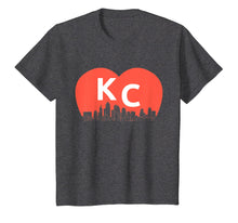 Load image into Gallery viewer, KC Heart Vintage Kansas City Cityscape Shirt
