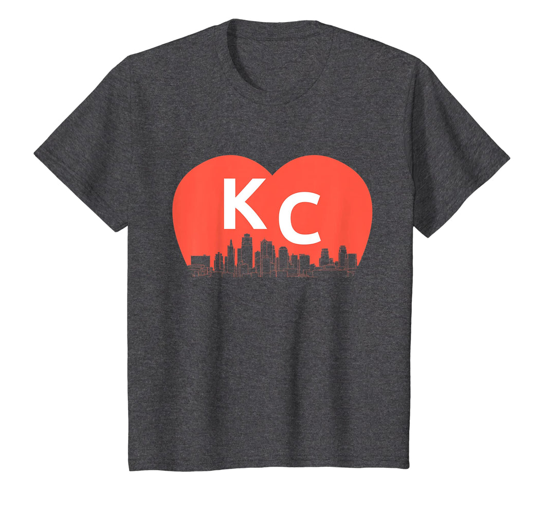 KC Heart Vintage Kansas City Cityscape Shirt
