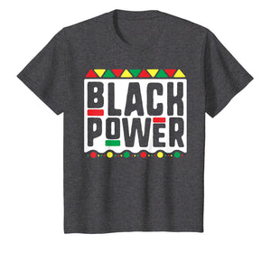 Black Power T-Shirt for Men Women Kids History Month Africa