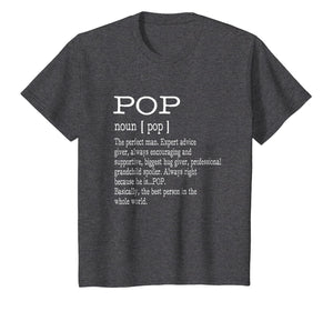 Pop Definition Grandpa Father's Day Gifts - Men T-Shirt