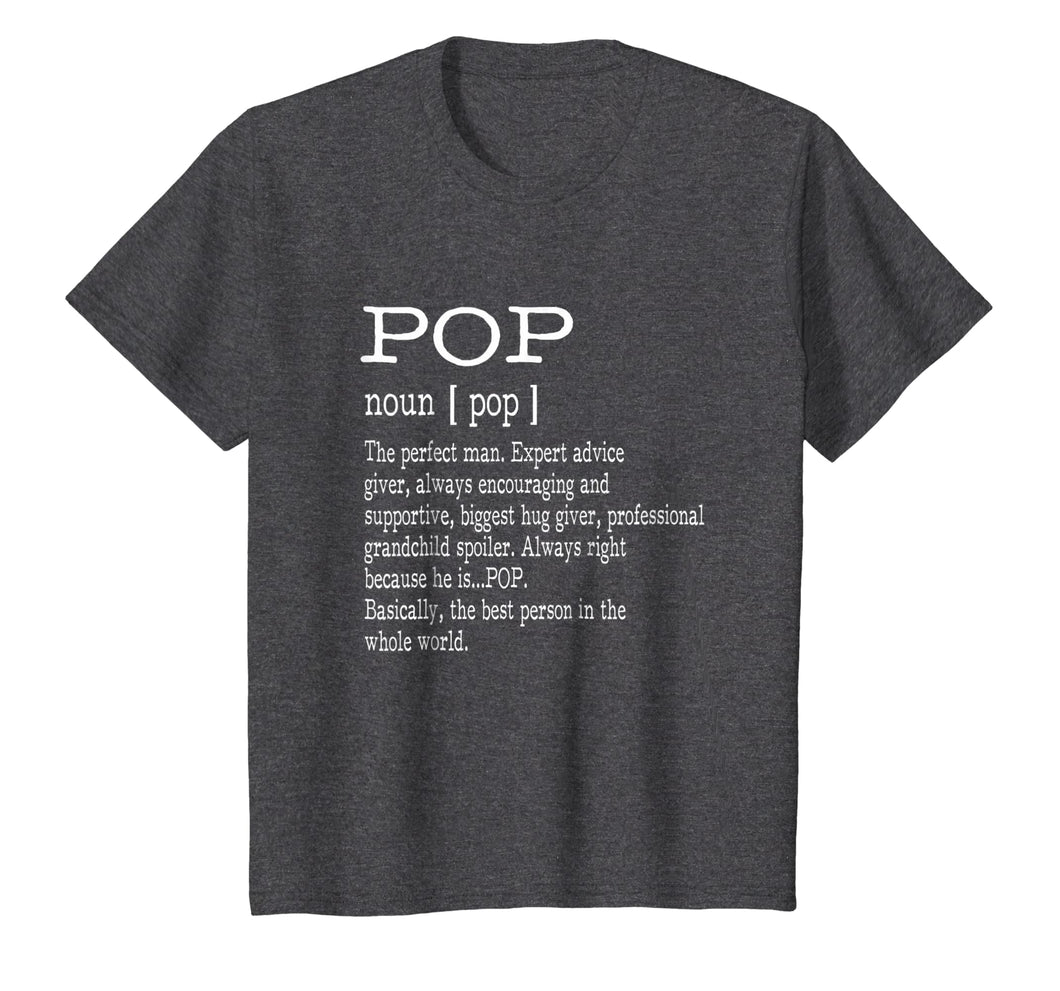 Pop Definition Grandpa Father's Day Gifts - Men T-Shirt