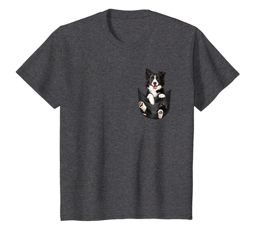 Dog in Your Pocket Border Collie t shirt tee shirt