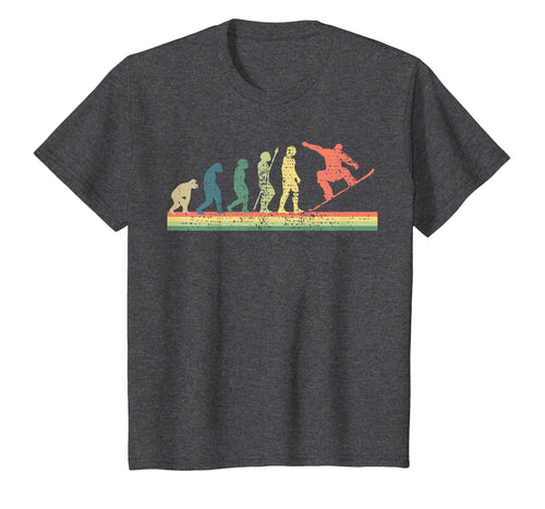 Snowboard T-Shirt Evolution Tshirt Winter Sports Tee Gift