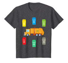 Load image into Gallery viewer, Recycling Trash Garbage Truck T Shirt Funny Toddler Boy Kids
