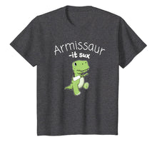 Load image into Gallery viewer, Funny Broken Arm Dinosaur It Sux Gift T shirt

