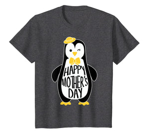 I Love My Mama Penguin Cute Happy Mothers Day Gift Shirt