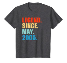 Load image into Gallery viewer, Legend Since May 2005 14th Birthday Gift 14 Years Old Shirt
