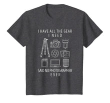 Load image into Gallery viewer, Photography Lover Gift T-Shirt Funny Camera Photographer Tee
