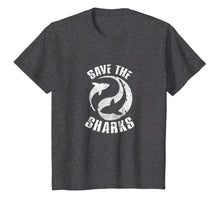 Load image into Gallery viewer, Save the Sharks Protect Ocean Scuba Diving Apnea Dive Shirt
