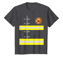 Load image into Gallery viewer, Fireman Coat Halloween Costume T Shirt
