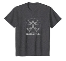 Load image into Gallery viewer, Da Vinci Vitruvian Robot Robotics Engineer T-Shirt
