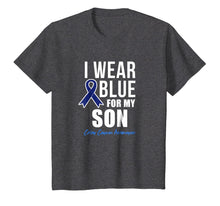 Load image into Gallery viewer, Colon Cancer Shirt I Wear Blue for My Son for Women Men
