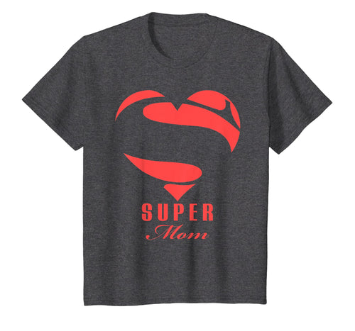 Super Mom Superhero T Shirt Gift Mother Father Day