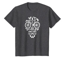Load image into Gallery viewer, Funny Bicycle Cycling Skull Humor Graphic T-Shirt
