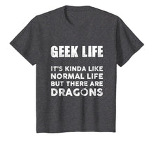 Load image into Gallery viewer, Funny Geek Life Dungeon Dragons Dice Gaming T-Shirt
