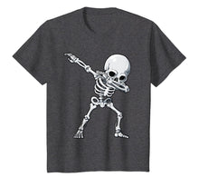 Load image into Gallery viewer, Halloween shirts for Boys Kids Dabbing Skeleton Tee Costume

