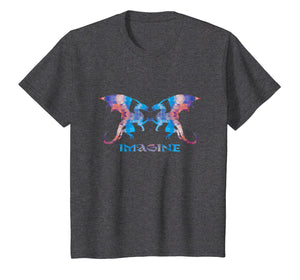 Fractal Fantasy Dragons - Imagine - T-Shirt