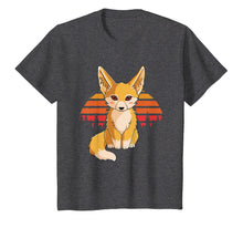 Load image into Gallery viewer, Retro Vintage Fennec Fox T-Shirt Kids Girls Cute Foxes Gift
