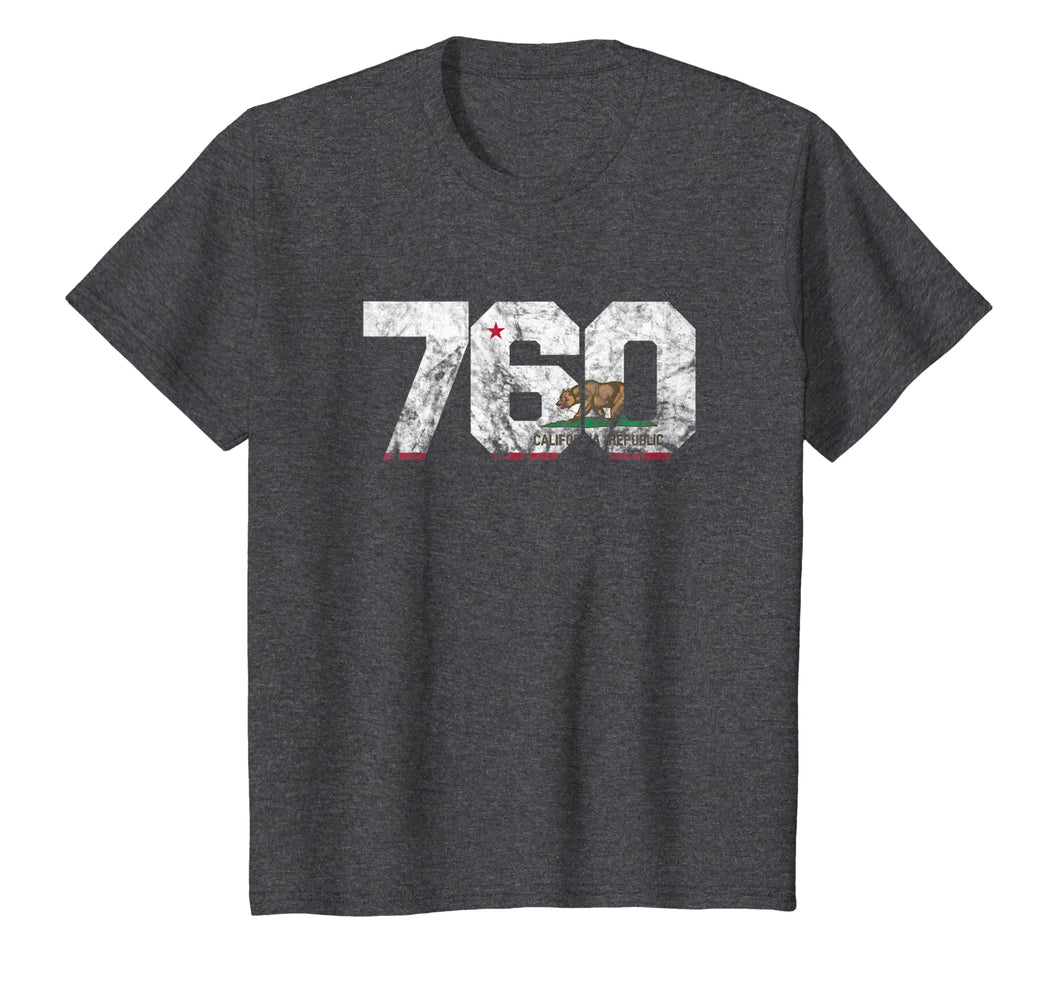 Area Code 760 shirt - Palm Springs California t-shirt