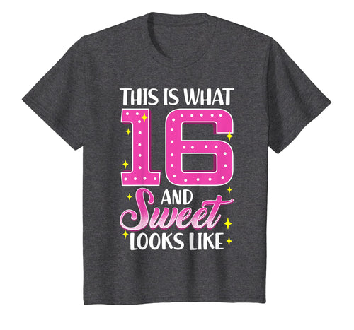 Womens Sweet Sixteen Birthday T Shirt 16th Birthday Shirt
