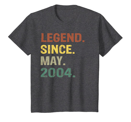 Legend Since May 2004 15th Birthday 15 Years Old T-Shirt