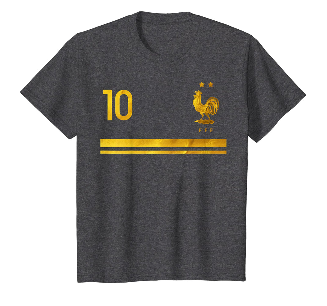 France Football Jersey Equipe de France Golden T-Shirt